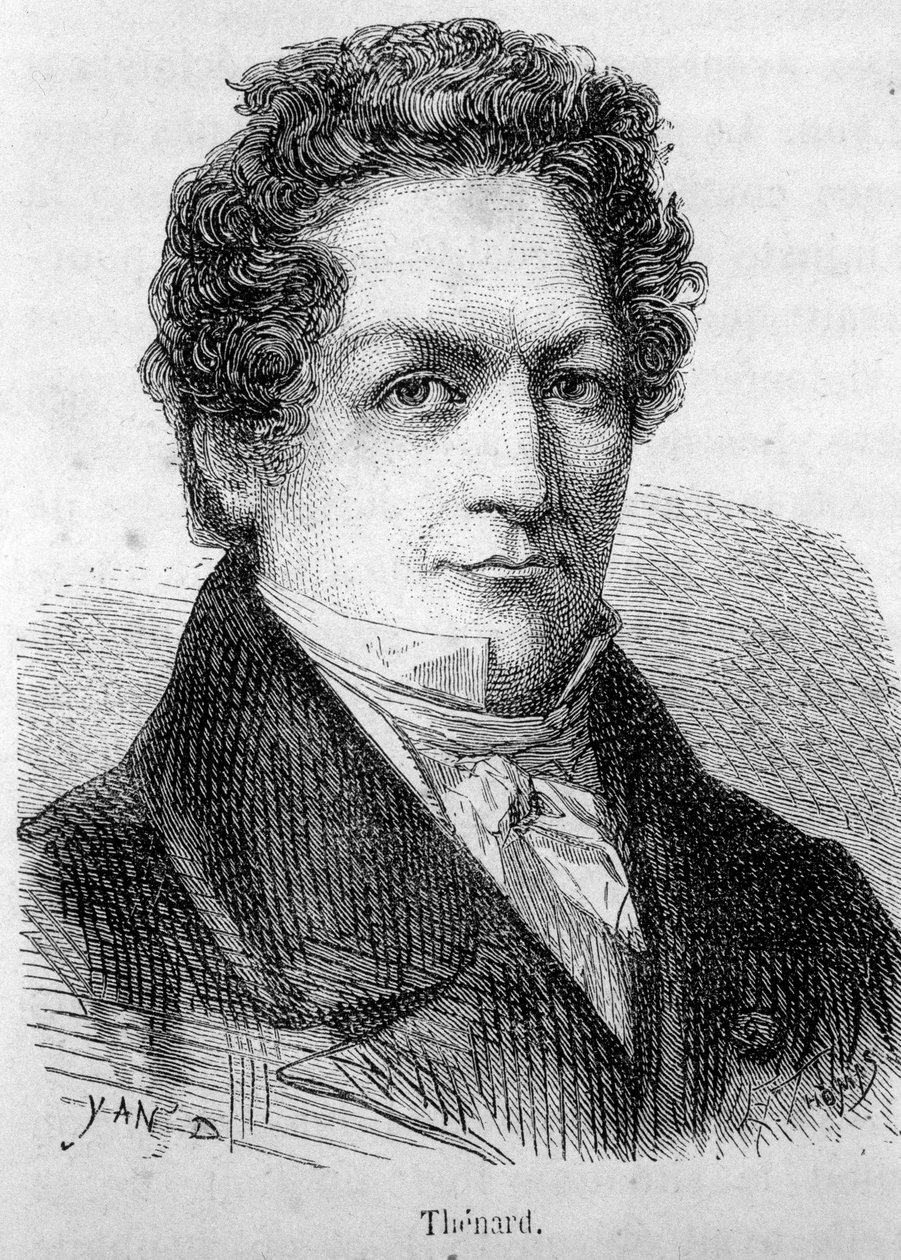 Portrait de Louis Jacques Thénard (1777-1857), chimiste français - French School