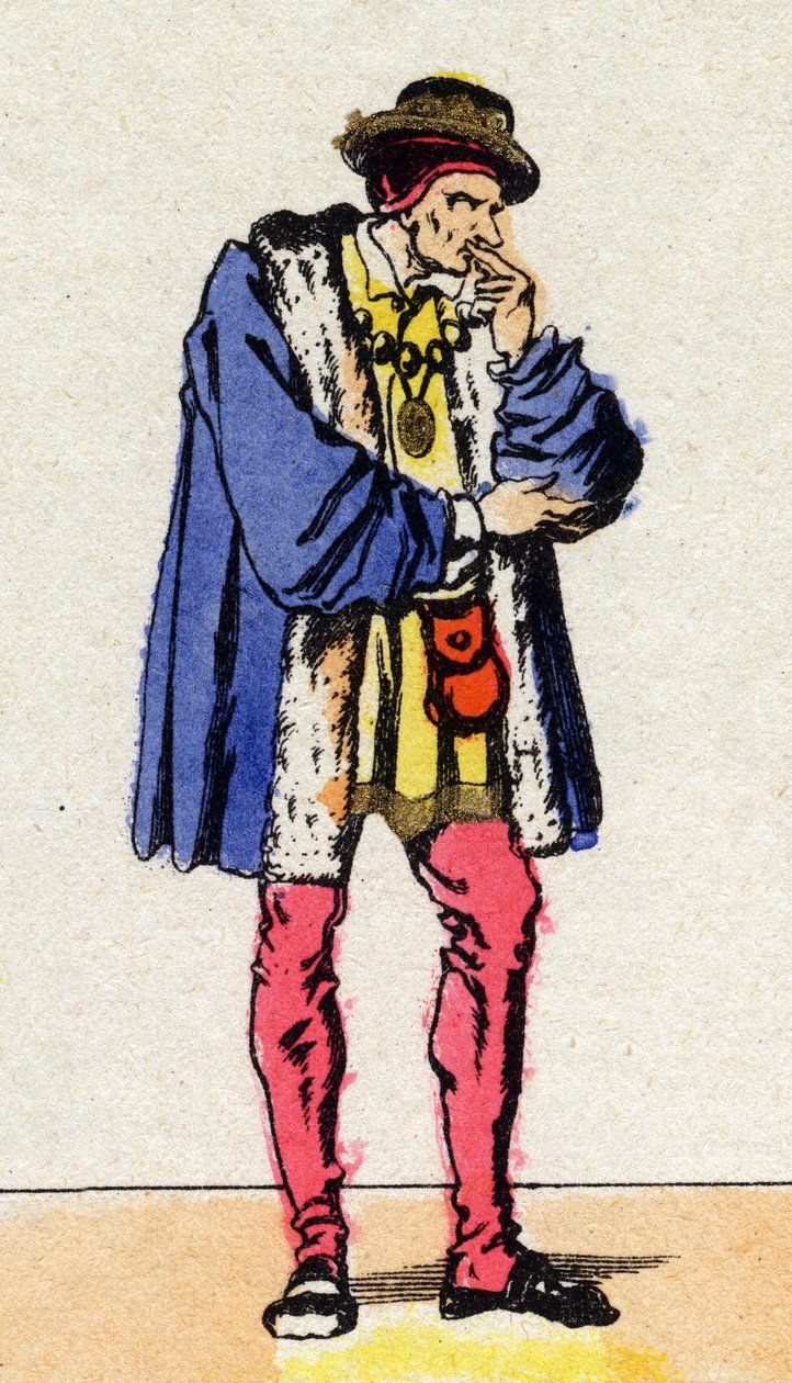 Portrait de Louis XI (1423-1483), roi de France. - French School