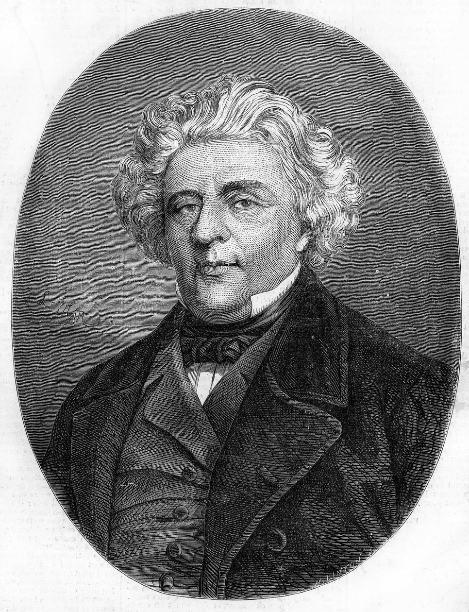 Portrait de Luigi Lablache (1794-1858), chanteur d