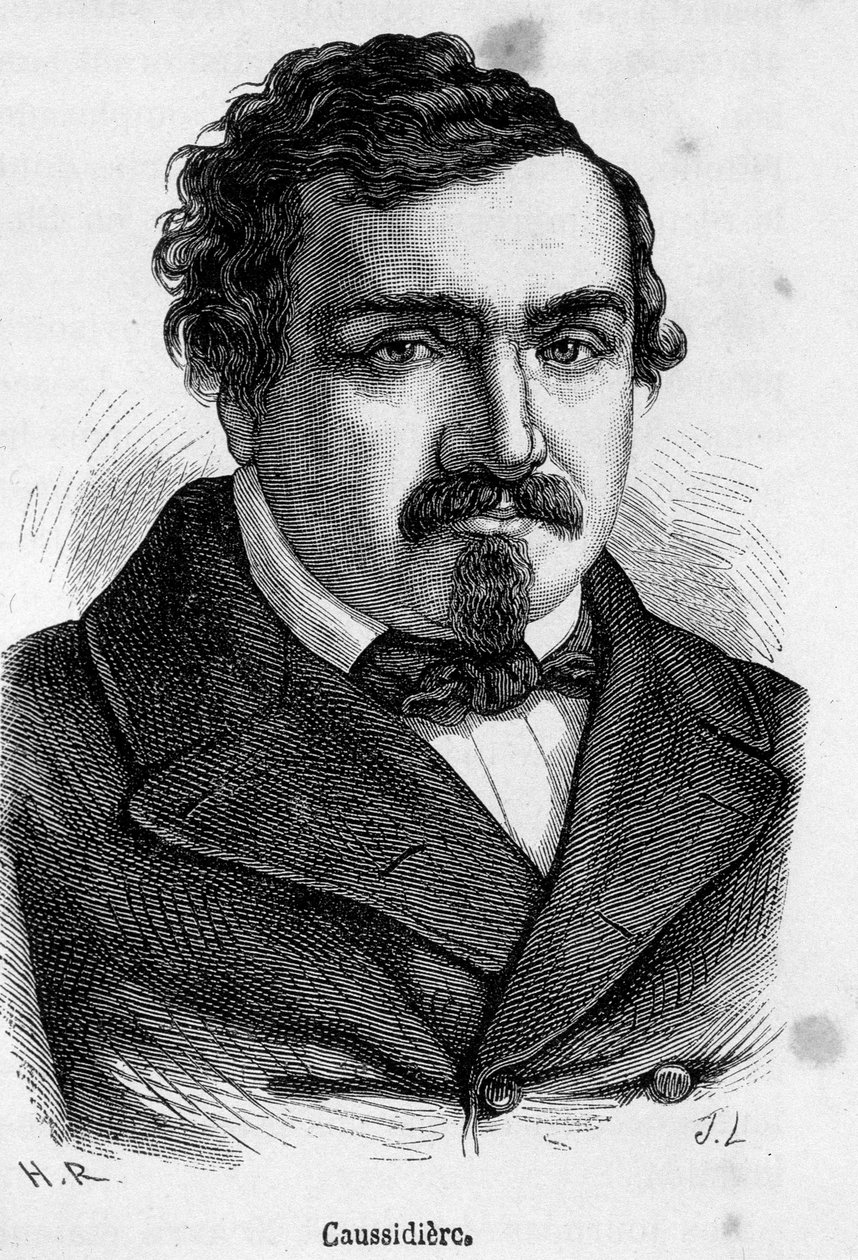 Portrait de Marc Caussidière, homme politique français (1808-1861) - French School