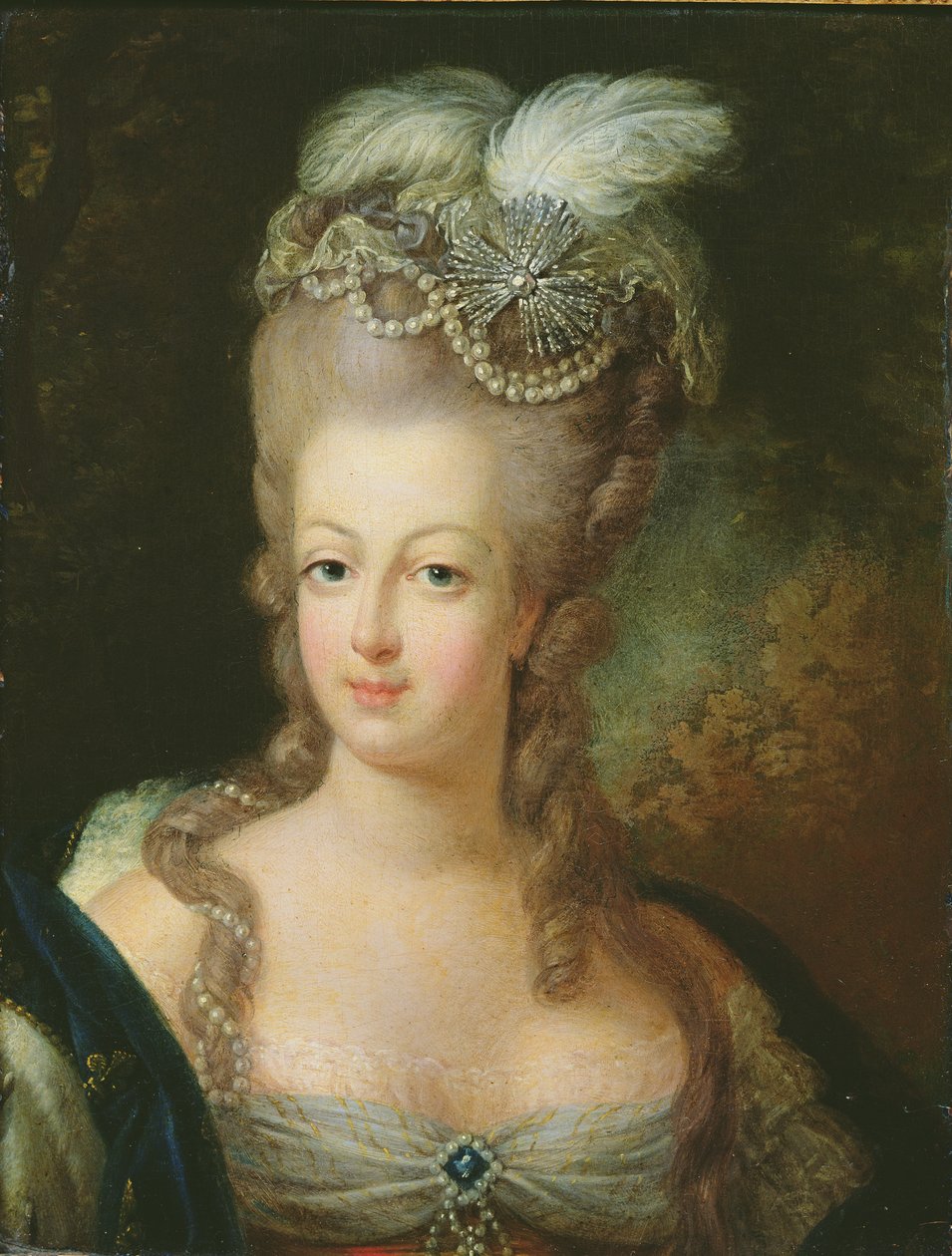 Portrait de Marie-Antoinette de Habsbourg-Lorraine (1755-93) - French School