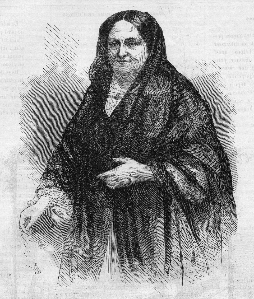 Portrait de Marie Christine Ferdinande de Bourbon - French School