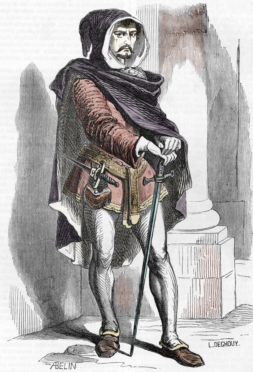 Portrait de Michelotto Corella - French School