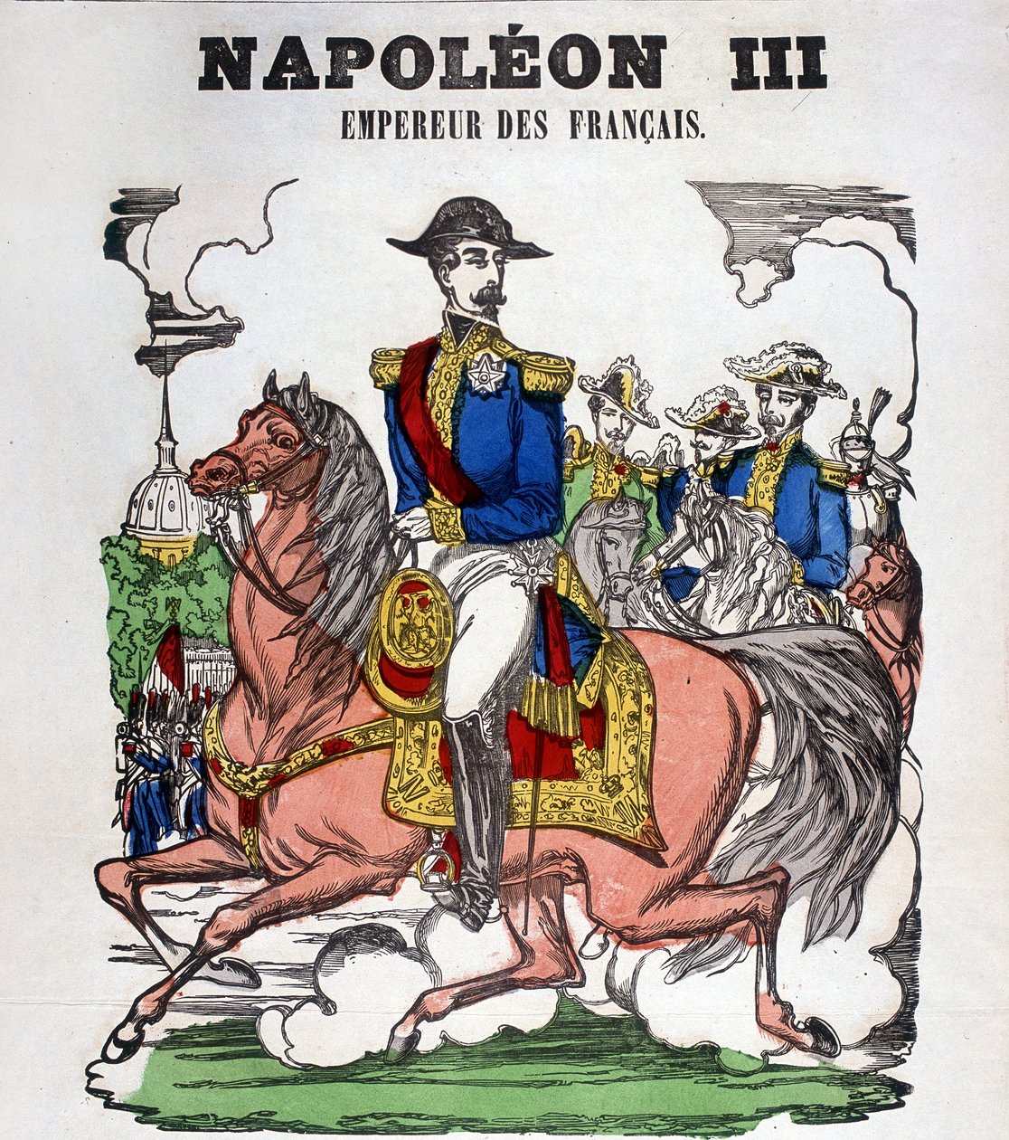 Portrait de Napoléon III. Image d