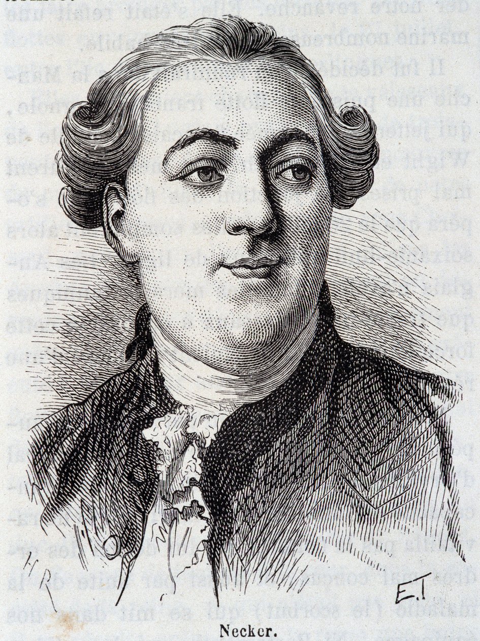 Portrait de Necker - dans « L