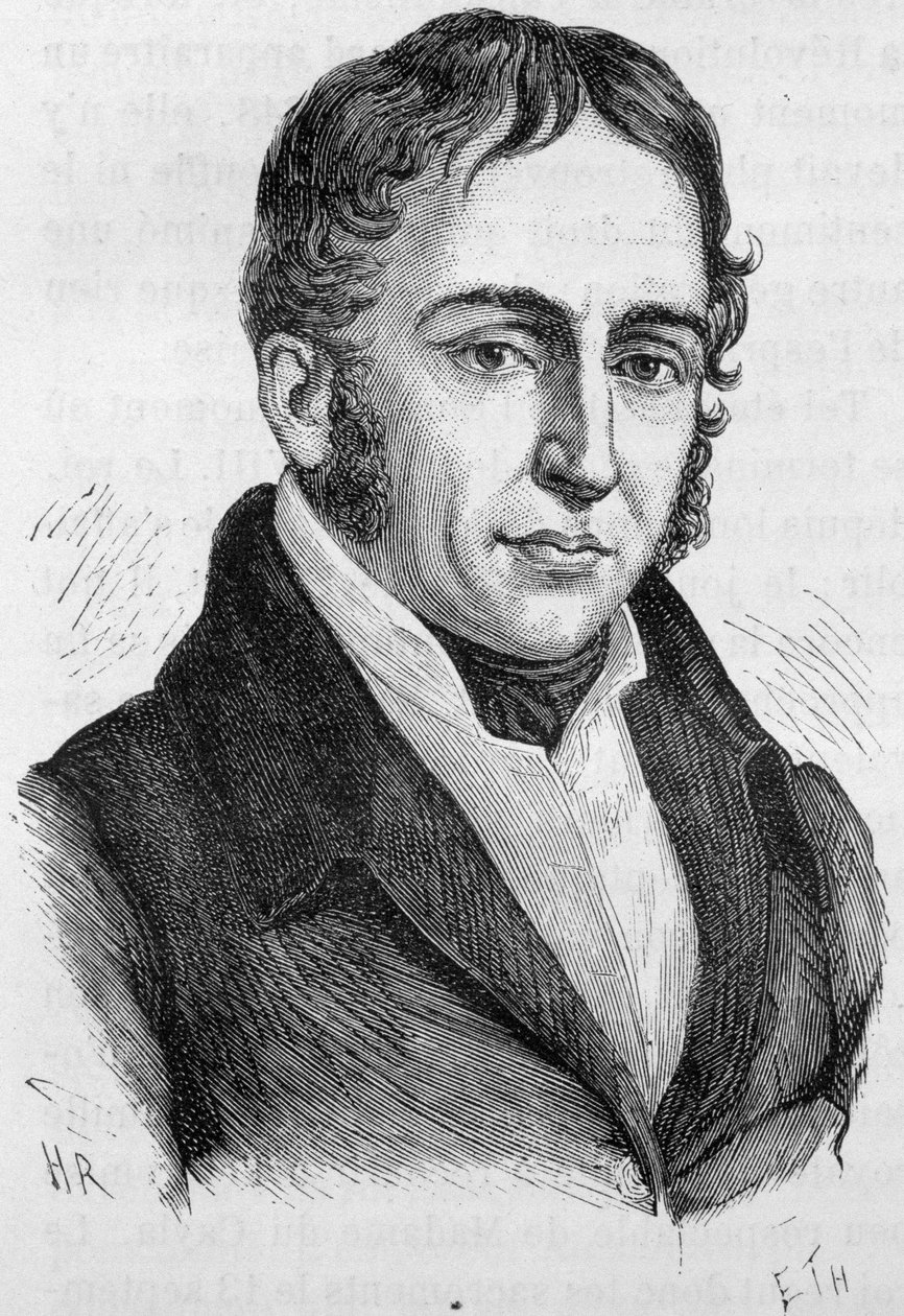Portrait de Paul Louis Courier - dans "L