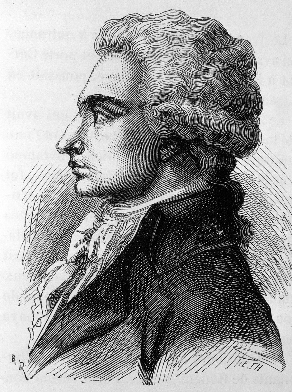 Portrait de Philippe Antoine Merlin, dit Merlin de Douai (1754-1838), homme politique français - dans "L
