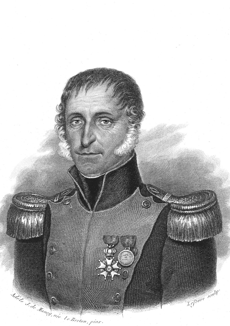 Portrait de Pierre Thomas Laurent Paillette (1776-1835) (gravure) - French School