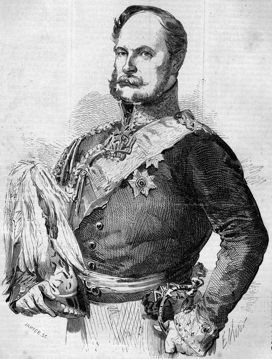 Portrait du Prince Frédéric Guillaume Louis (1797-1888), futur Guillaume Ier, Roi de Prusse et Empereur d
