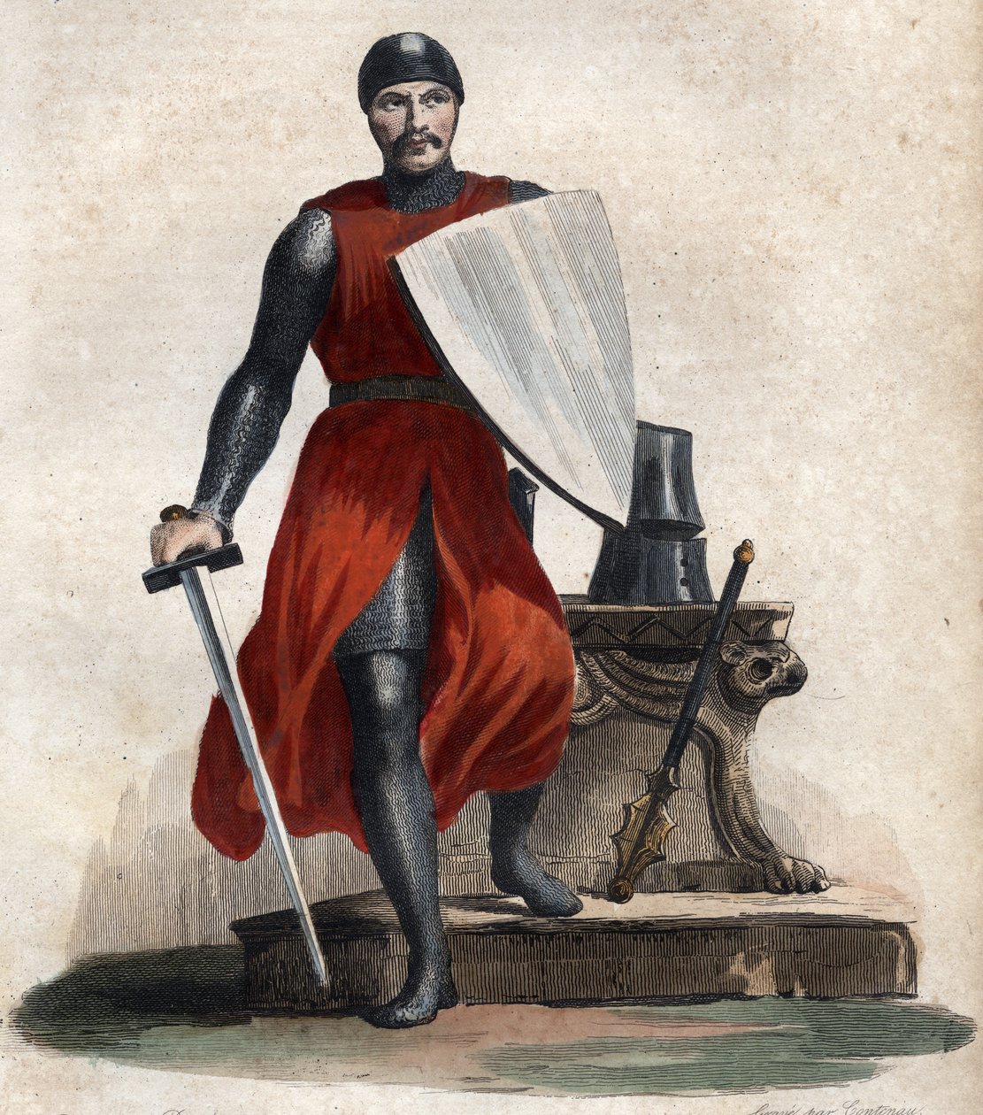 Portrait de Robert IV le Fort (Rutpert) (c. 815-866), Comte d