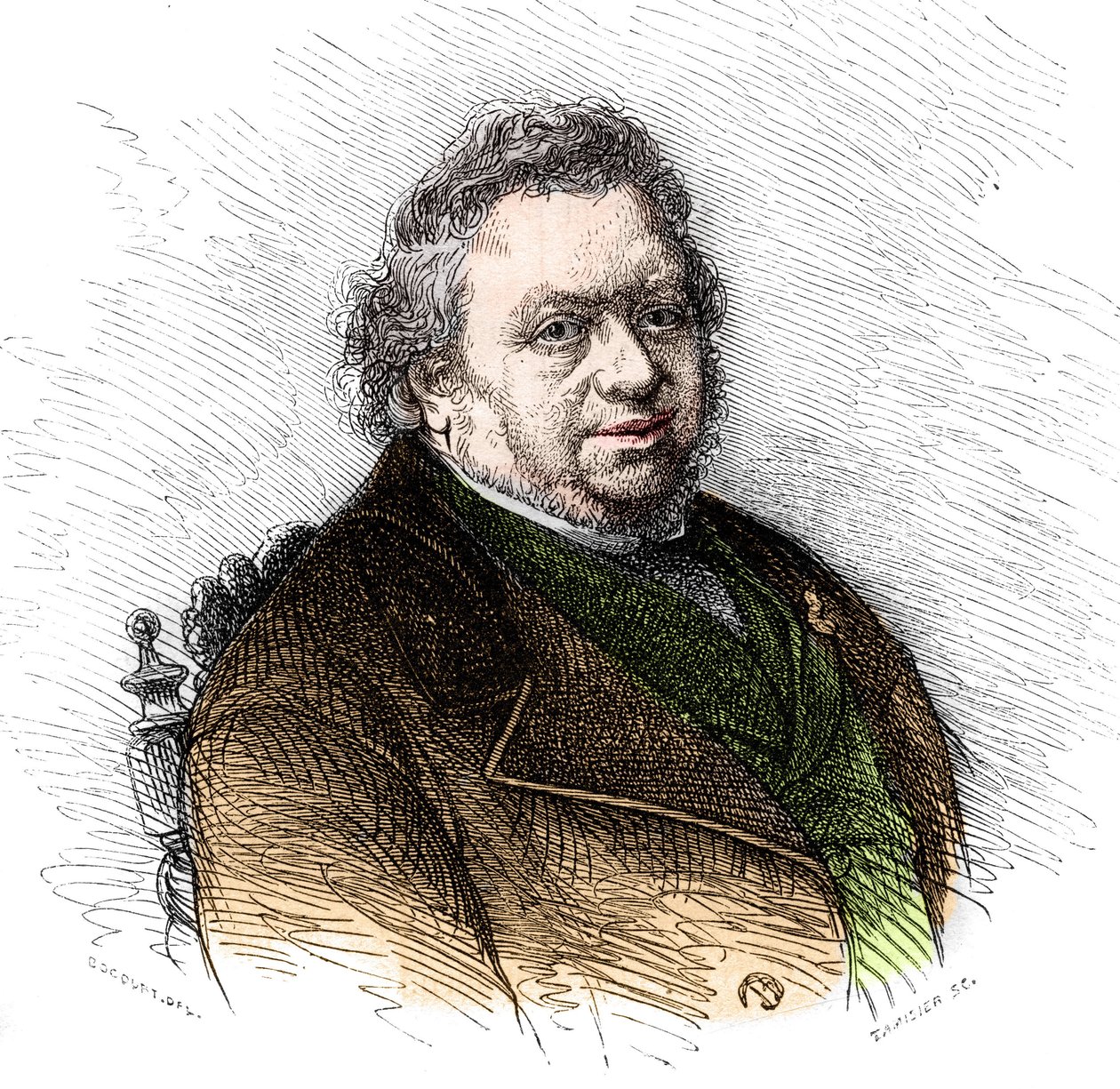 Portrait de Saintine (Xavier Boniface de Saintine) - French School