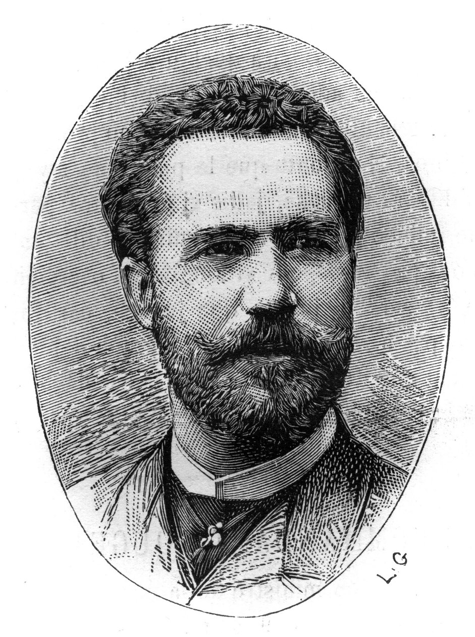 Portrait de Sebastián Julián Gayarre Garjón (1844-1890), ténor espagnol. Gravure dans "Le Monde Illustré", 20 mars - French School