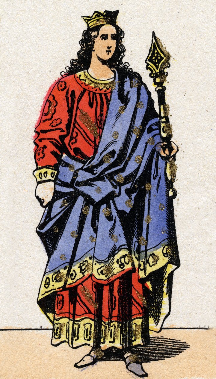 Portrait de Thierry Ier (? - 533), Roi d