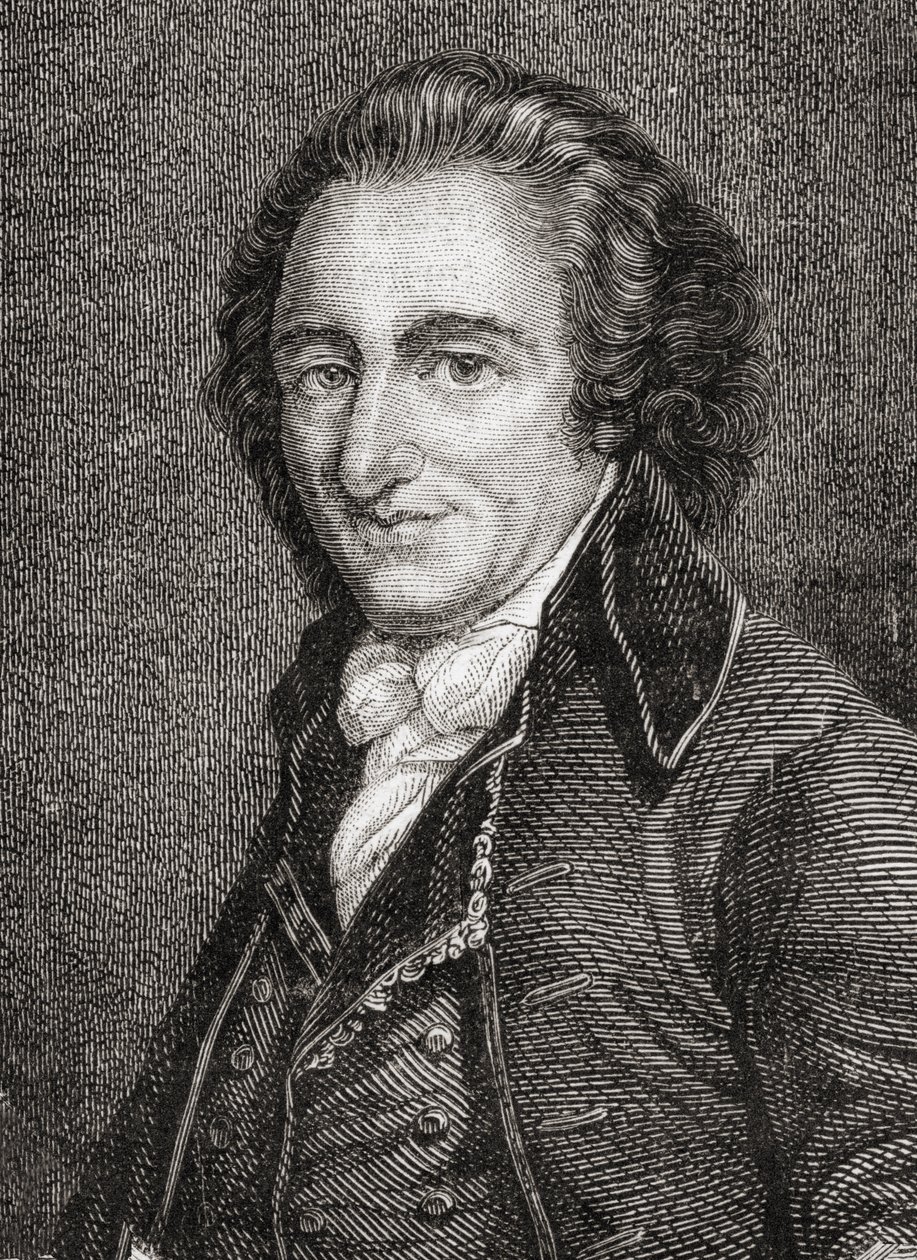 Portrait de Thomas Paine (1737-1809) - French School