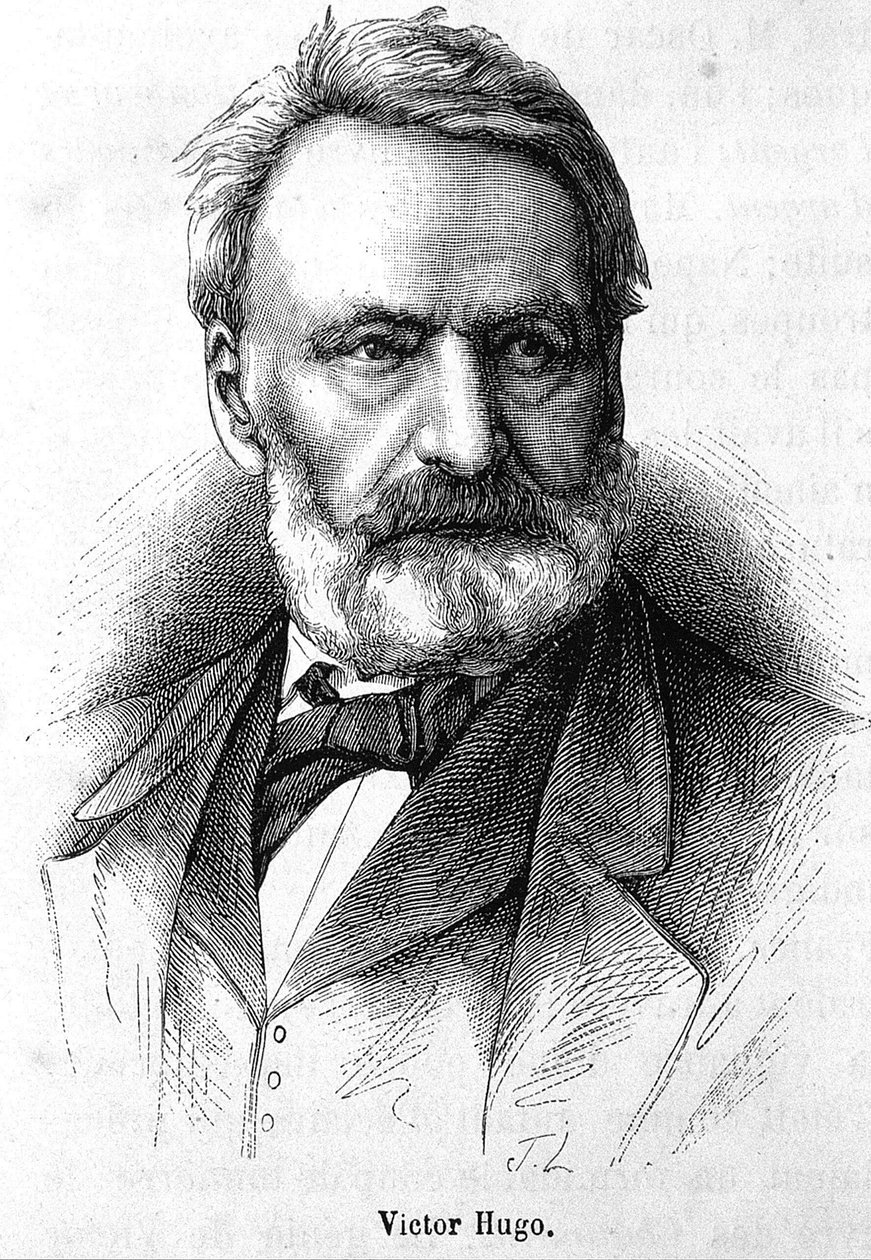 Portrait de Victor Hugo (1802 - 1885) - dans « L