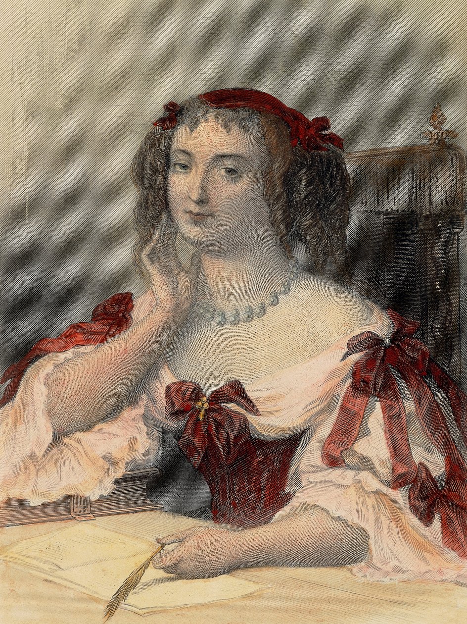 Portrait de la Marquise de Sévigné - French School