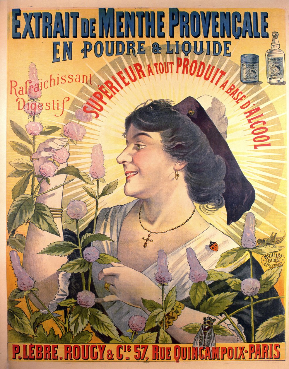 Affiche publicitaire pour l