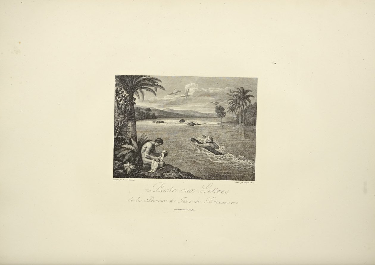 Poster des lettres dans la province de Jaen de Bracamoros, illustration de 