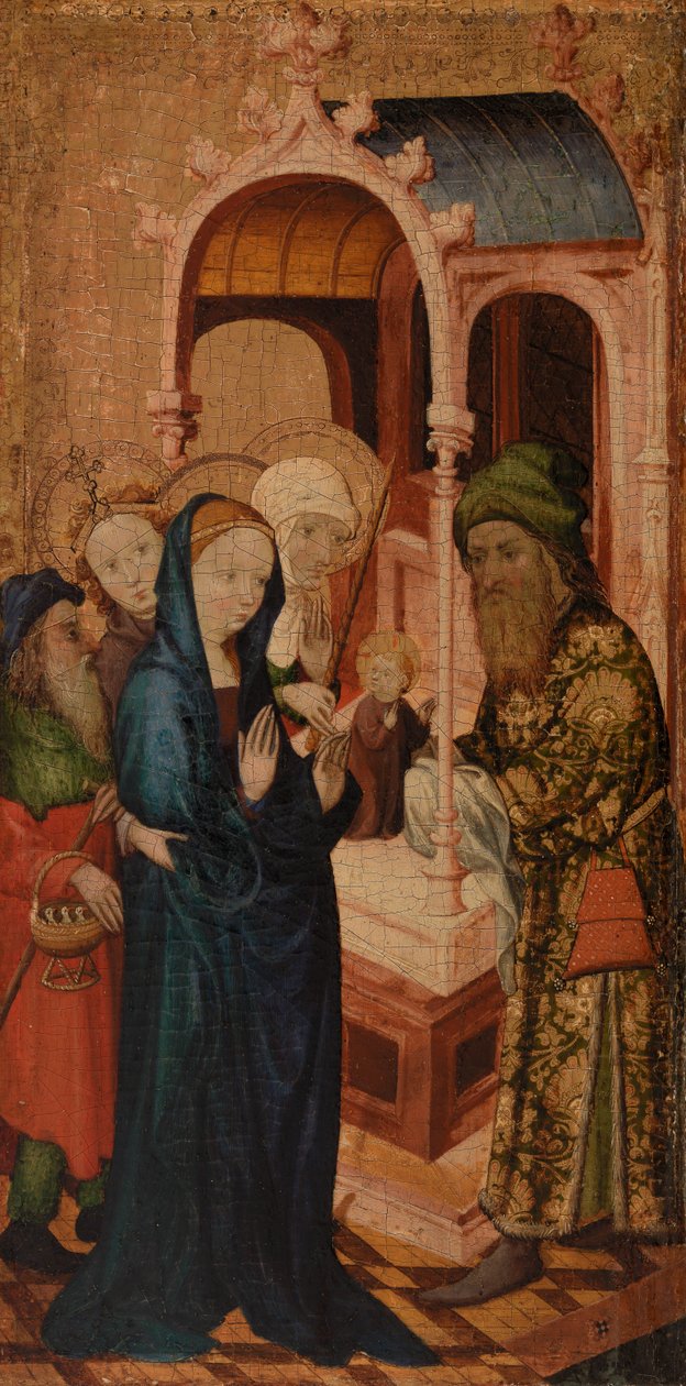 Présentation du Christ au temple, 1400 - French School