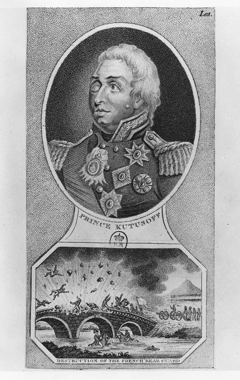 Prince Mikhaïl Illarionovitch Golenichtchev-Koutouzov - French School