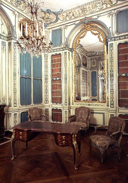 Étude privée du Dauphin Louis de France (1729-65) plus tard une bibliothèque - French School