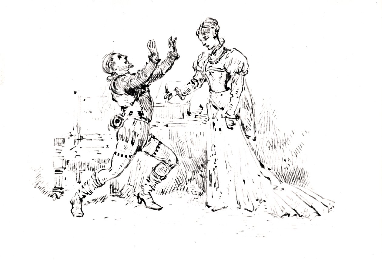 Livret de production pour Ruy Blas (1838) de Victor Hugo, 1880 - French School