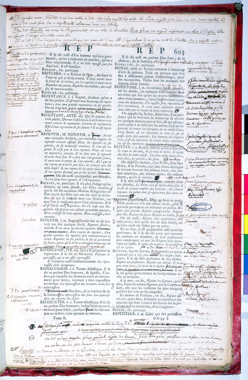 Page de correction d