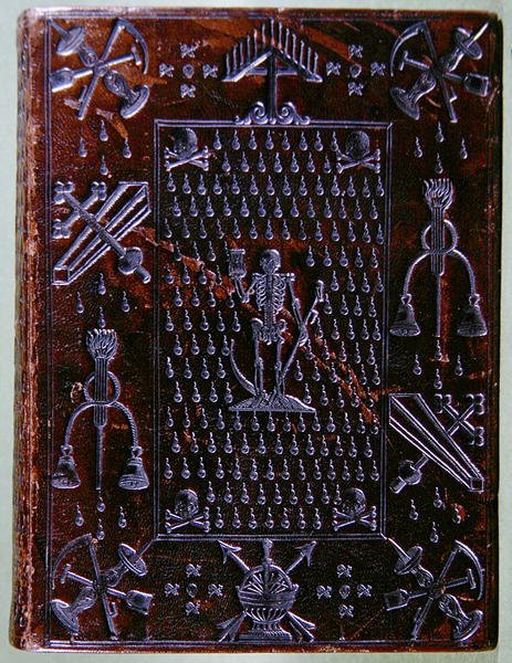 Psautier de David, relié pour un membre de la Compagnie des Confrères de la Mort - French School