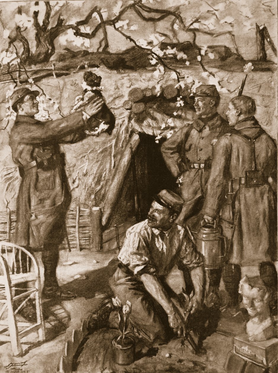 Temps de récréation, 1915 - French School