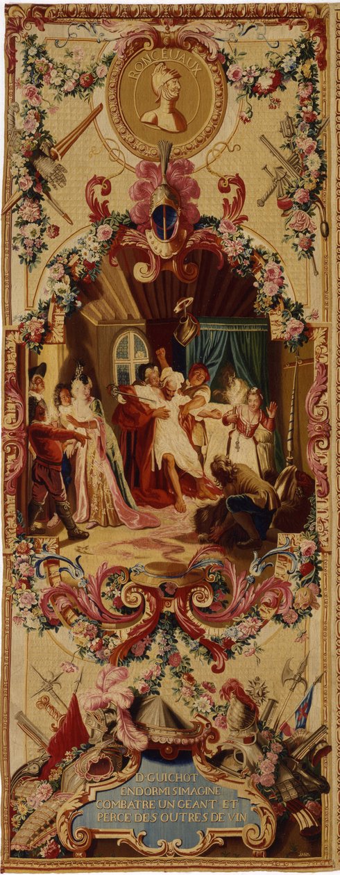 Tapisserie de la Régence avec l