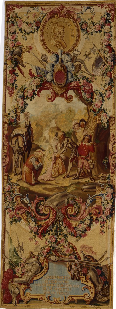 Tapisserie des Gobelins de la Régence avec l