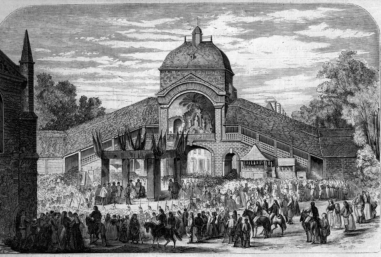 Cérémonie religieuse - 15 août 1858 : Messe de l