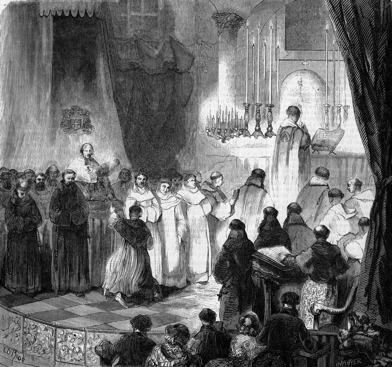 Cérémonie religieuse : fête de Saint Dominique (8 août) célébrée à l