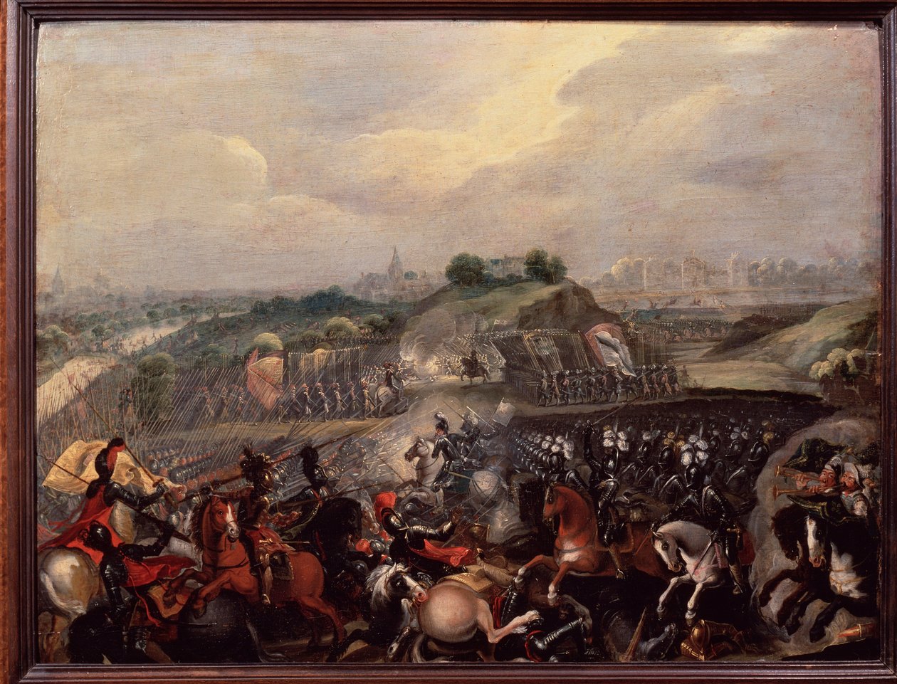 Guerres de religion : le roi Henri IV à la bataille d