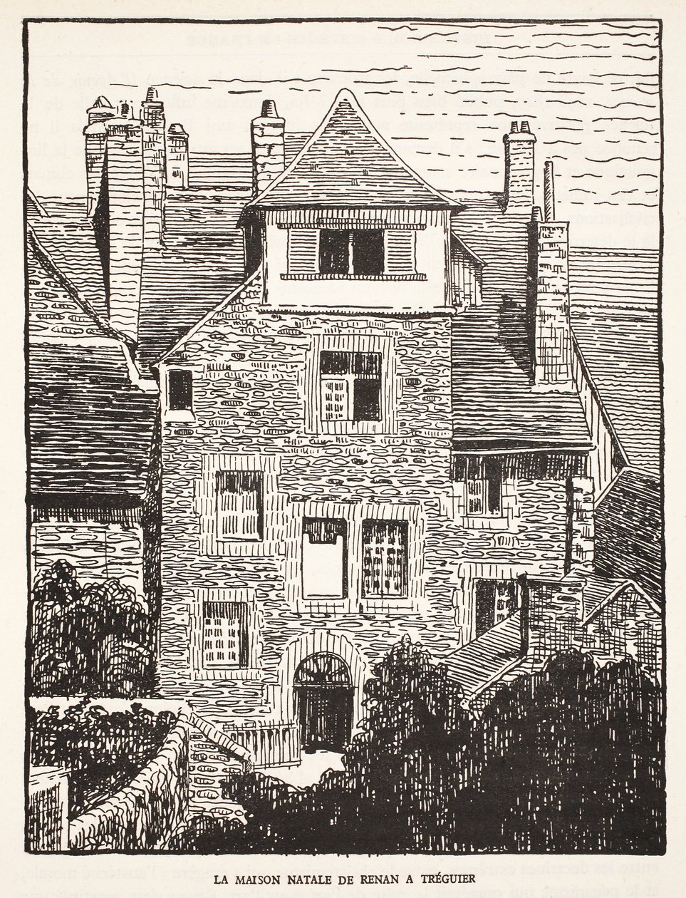Lieu de naissance de Renan à Tréguier - French School