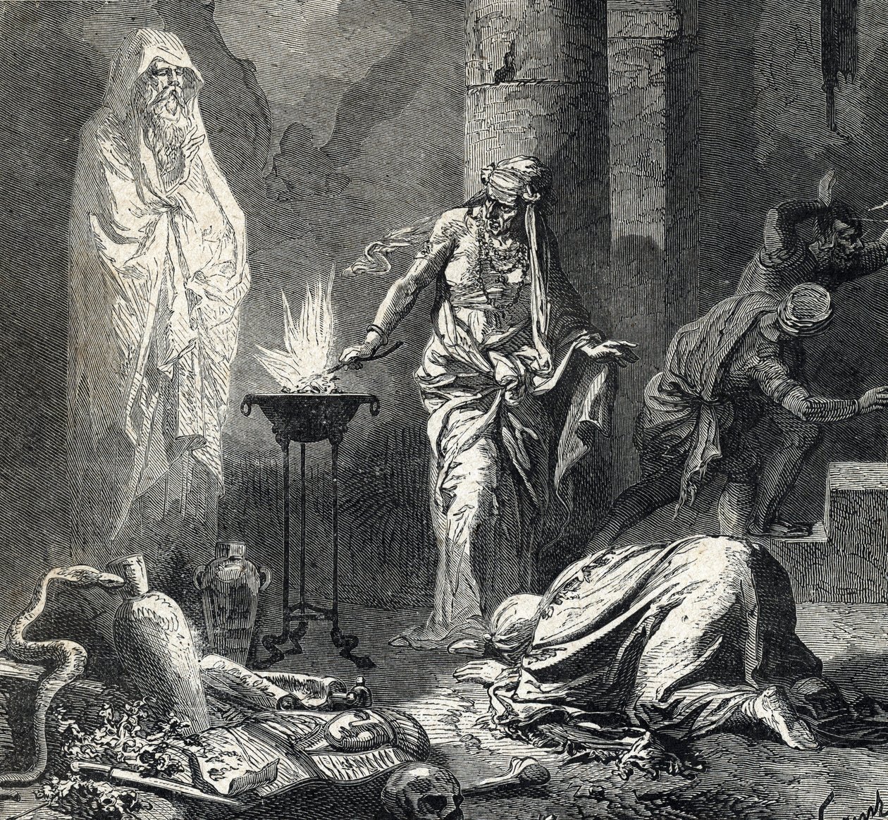 Représentation de la sorcière d