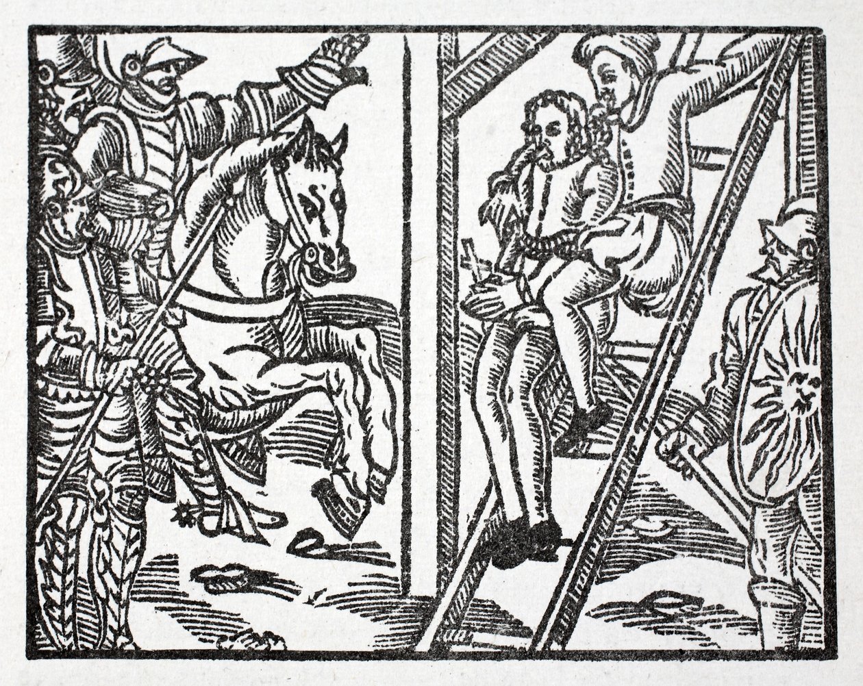 Richard de Normandie refuse de dénoncer Charlemagne devant Regnault, qui menace de mort - French School