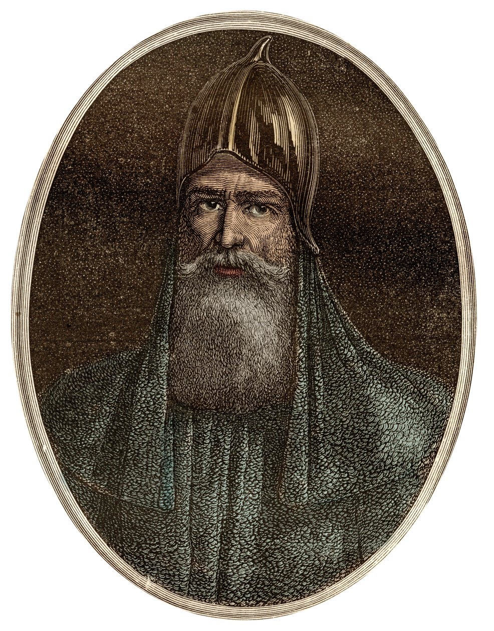 Riourik (Riurik, Rurik Rouri) prince varègue du 9ème siècle - Portrait de Rurik, un chef varègue et fondateur de la Rus