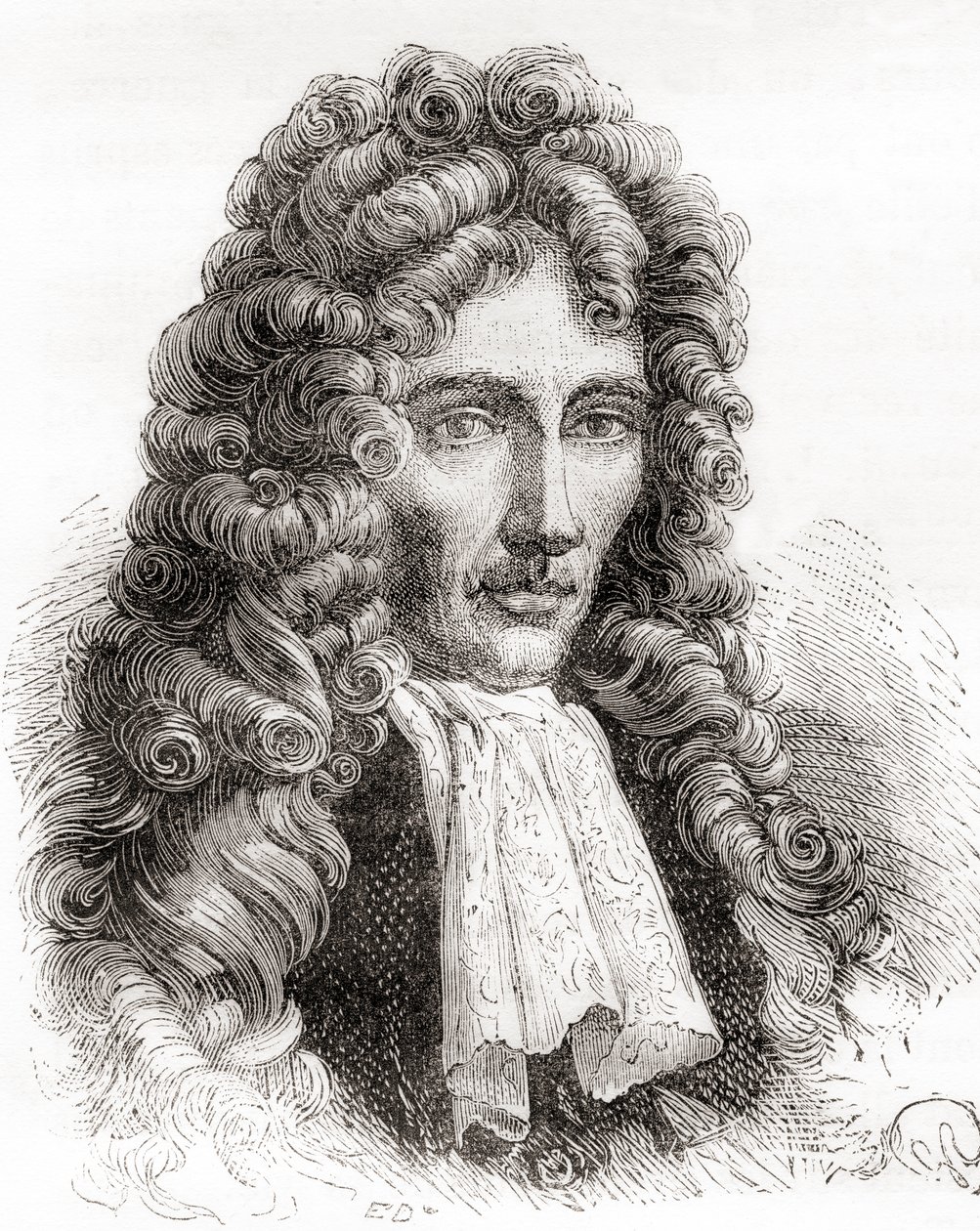 Robert William Boyle, philosophe naturel anglo-irlandais, chimiste, physicien et inventeur, de Les Merveilles de la Science, pub.1870 - French School
