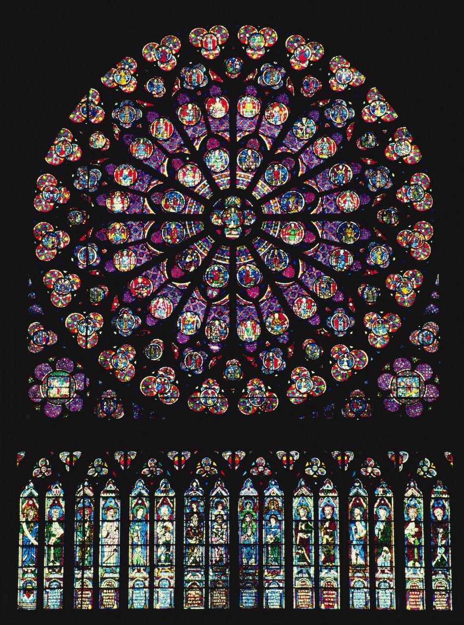 Rosace, 1260 - French School