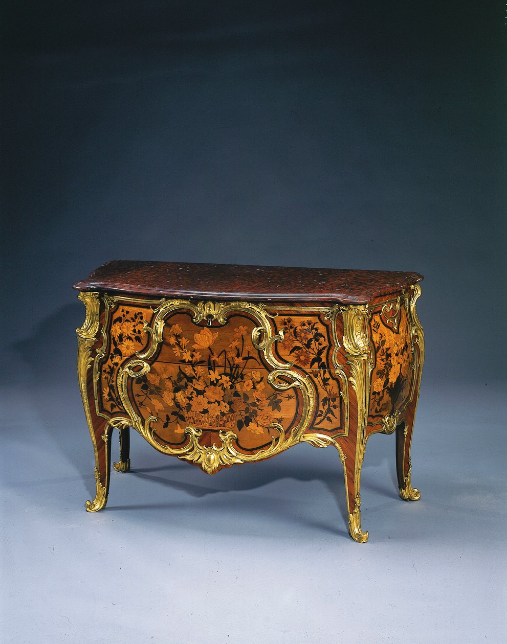 Commode royale Louis XV, vers 1757 - French School