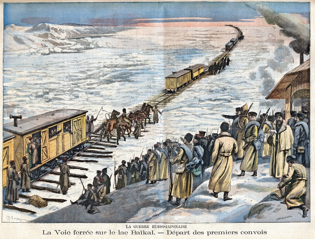 Guerre russo-japonaise - French School