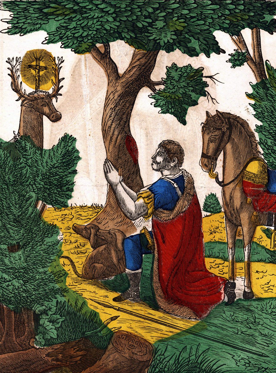 Saint Hubert. Image d