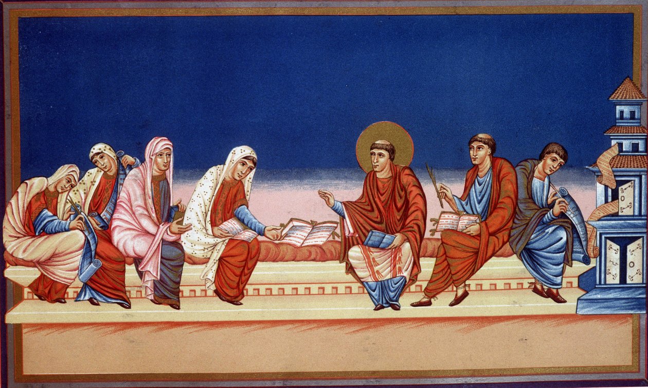 Saint Jérôme expliquant l