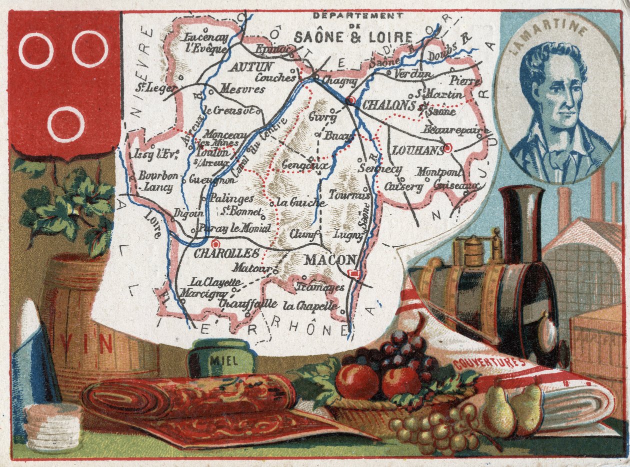 Saône-et-Loire (71), Bourgogne, France. Portrait d