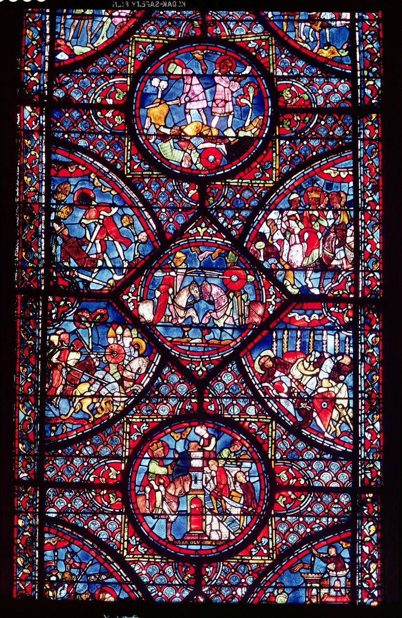Scènes de la vie de Charlemagne, c.1215-25 - French School