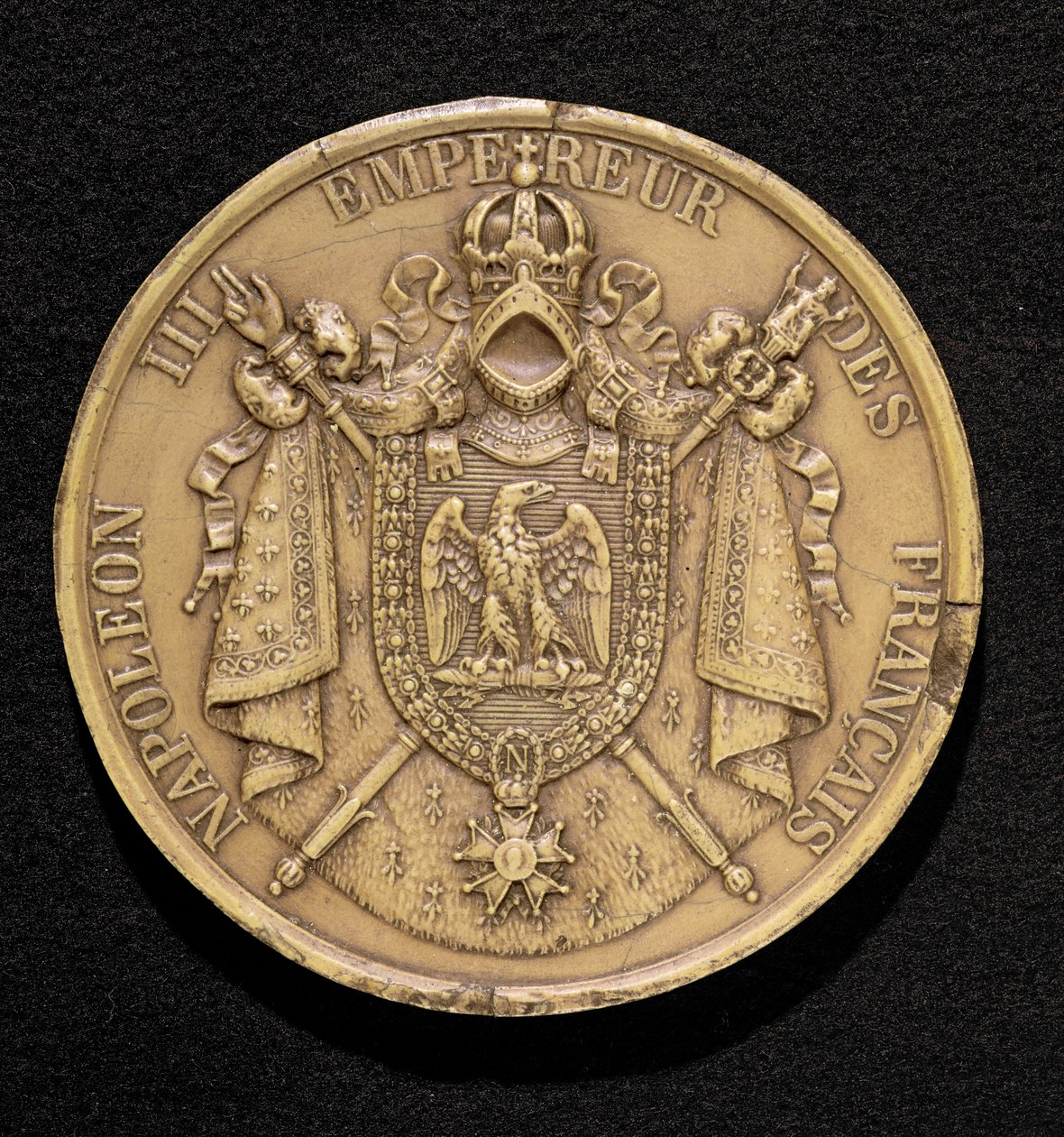 Sceau de Napoléon III (1808-73) 1852 - French School