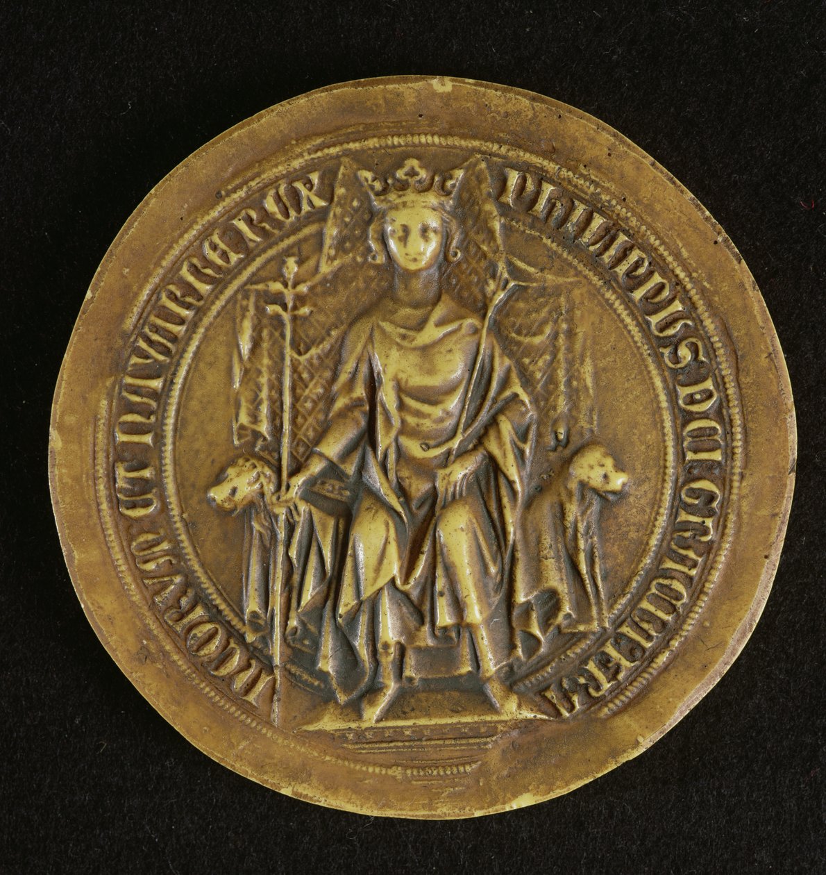 Sceau de Philippe V (1294-1322) Le Long, 1317 - French School