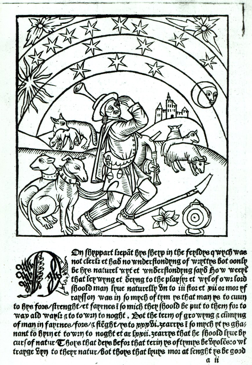 Berger sous le Soleil, la Lune et les Étoiles, d
