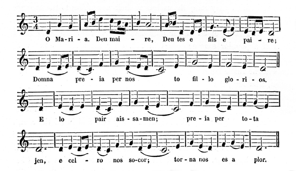 Chanson des Croisades - French School